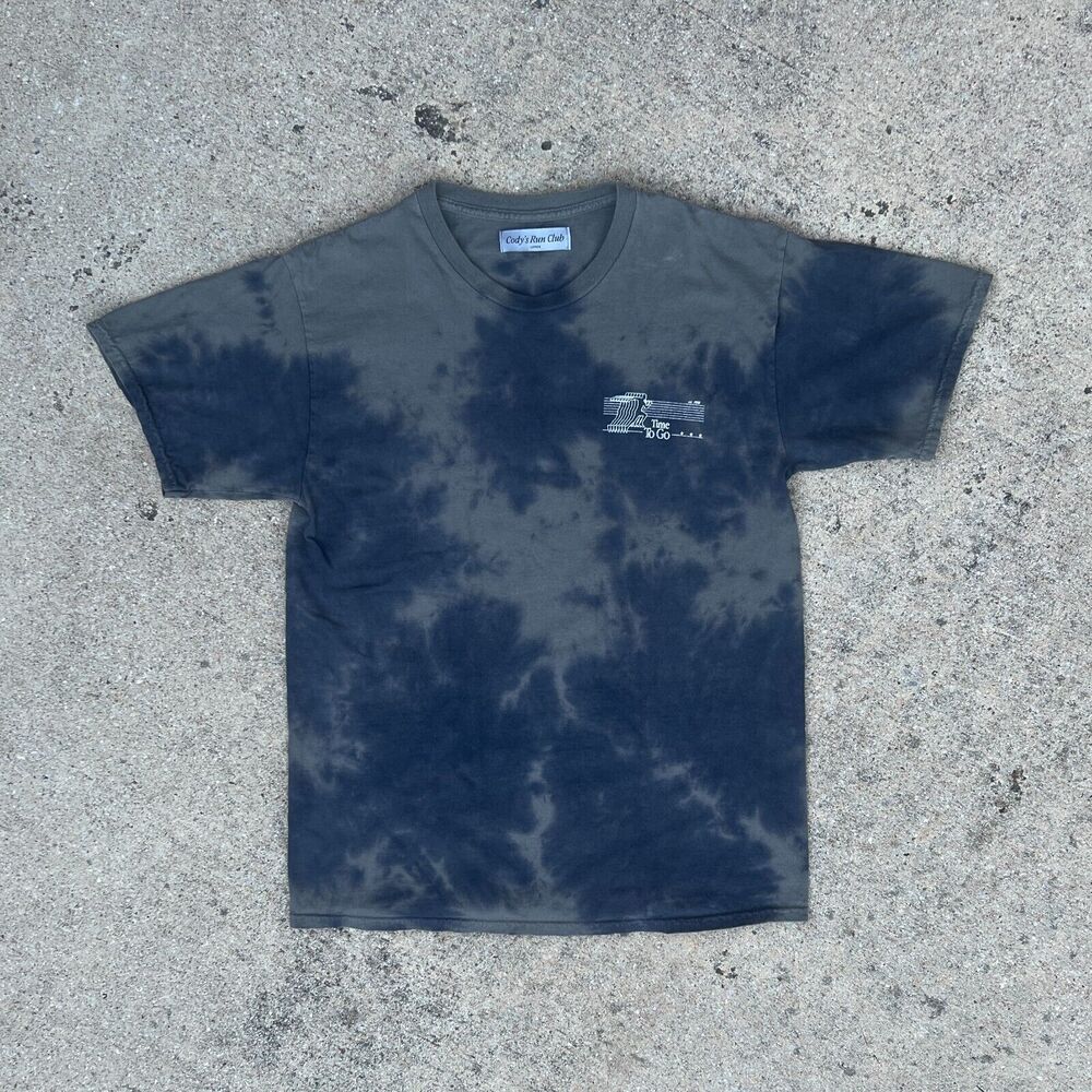 Time to Go Tee in Slate Wash | Size L
